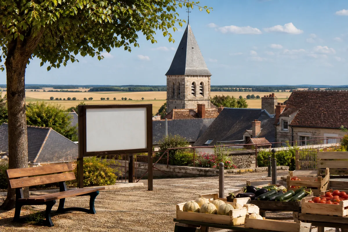 Marchés de village en Eure-et-Loir : jours, produits et producteurs